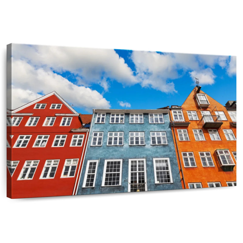 Architecture de Copenhague, H 8 po x l 12 po