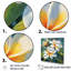 «White Plumeria Symphony Magic», reproduction sur toile encadrée Plumeria-176278781-176278663