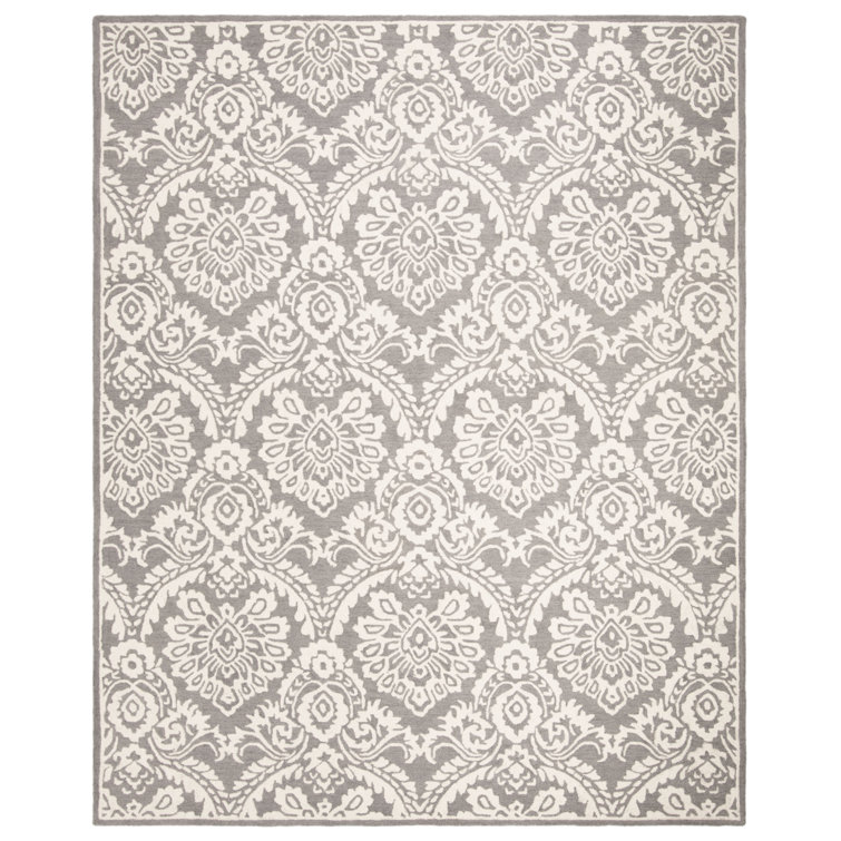 Tansy Wool Floral Indoor Rug