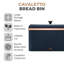 Tower Cavaletto Bread Bin with Removable Lid, Large Capacity and Durable Steel Body-51050387