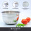 Buckingham Deep Salad Mixing Bowl Stainless Steel for Baking & Food Storage-935161852
