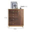 Armoire d'appoint en bois massif de couleur moderne