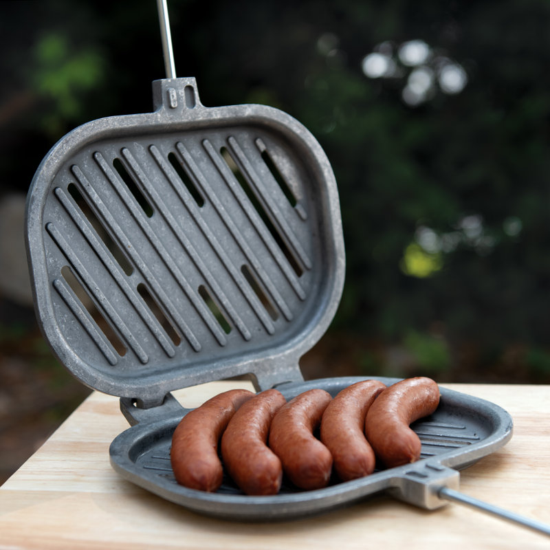 Barbecue de feu de camp