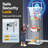 3 Layers Glass Display Cabinet With Lock