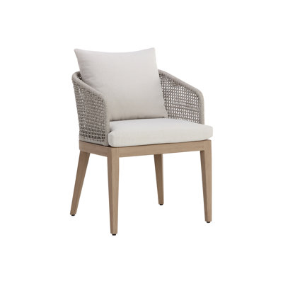 Capri Outdoor Teak Dining Armchair