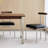 Light Luxury Modern Metal Sense Rectangular Table