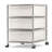 3 Drawer Steel Filing Cabinet With Wheels 24''H X 16.3''W X 20.5''D (1 Set)-1105637351