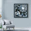 «Blue And White Floral Motif II», reproduction d'impression sur toile tendue-33423461