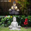 Statue de Bouddha assis méditant