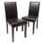 Stylish And Comfortable Leatherette Padded Parson Chair Set For Modern Living Spaces-1651489571