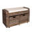 Palermo Wicker Storage Bench