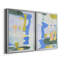 Rorschach Rainbow I - ensemble de 2 impressions encadrées sur toile-1605600611-1605600610