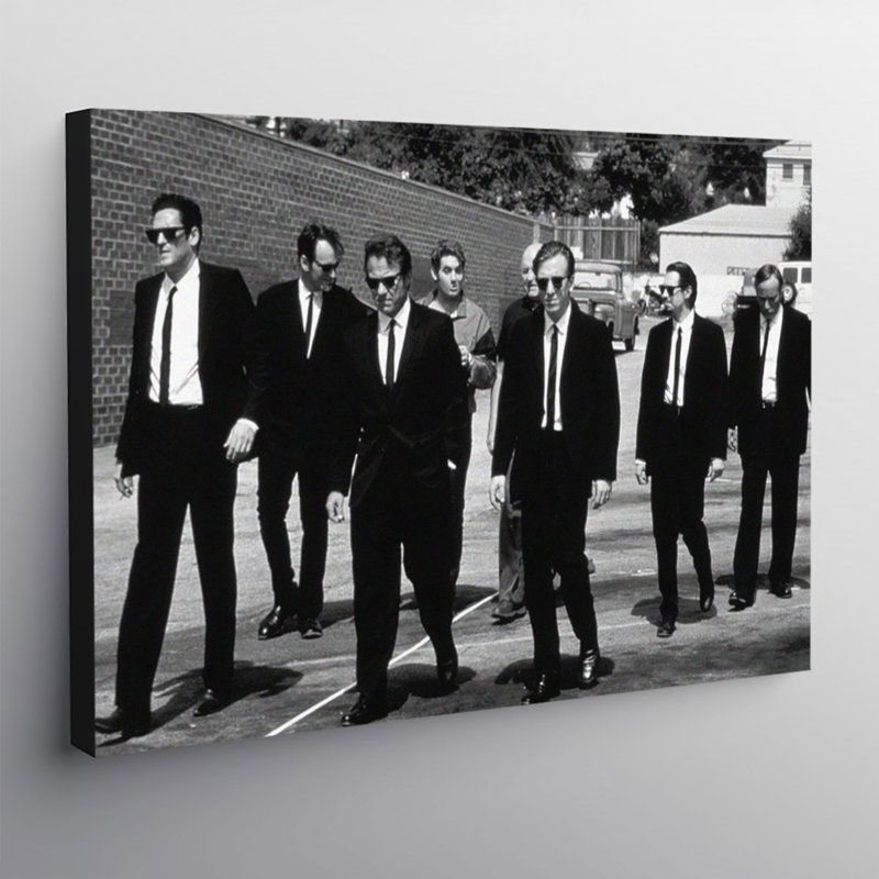 Reservoir Dogs - Wrapped Canvas Print, 61cm H x 81.3cm W x 3.8cm D