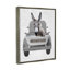 «Hello Sweet Cheekes Donkey On Wood», impression par lettres et lignes-93853286-93844686
