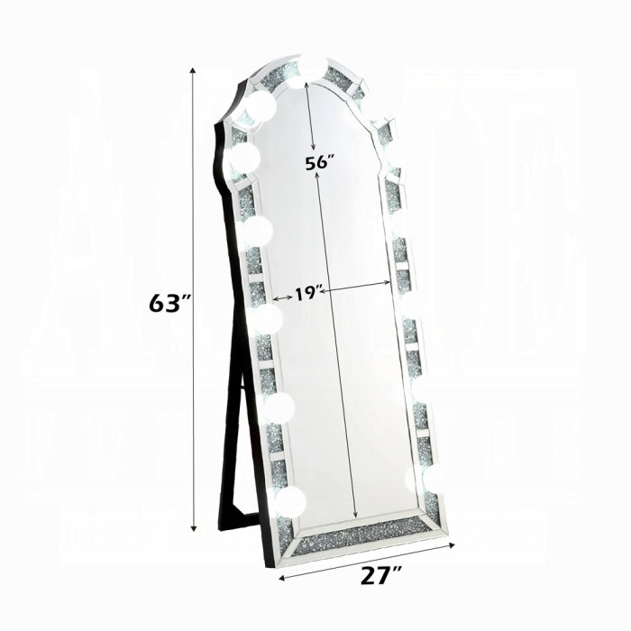 Miroir de plancher Heiss