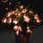 Flower String Lights,Pink Cherry Blossom String Lights