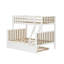 Brubaker Single Over Double Solid Wood Bunk Bed with Trundle Bed-566756987-595370658