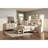 White Bench With And Functional Storage Shelf Antique White Bedroom Soft Cushion