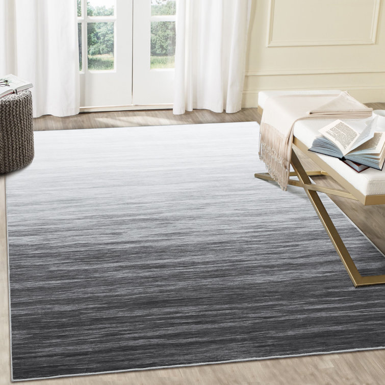 Jimarion Washable Abstract Indoor Rug