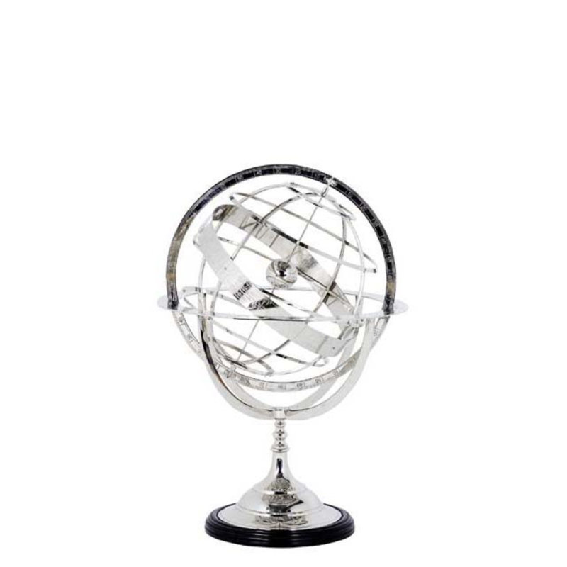 Brass Globe, Silver