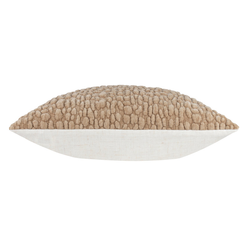Pebble Square Cushion Cover, Tan