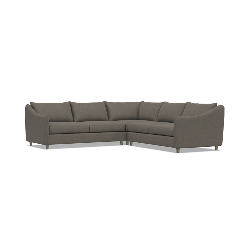Joli 3 Pc Fabric Sectional, 1583-022