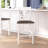 Commercial Grade Solid Wood Modern Farmhouse Cross Back Dining Stool with Footrest-236123756-236123762