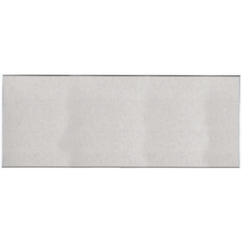 Tableau d'affichage mural en toile de jute, 4' H x 10' L