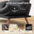 66" Convertible Futon Sofa Bed with 3 Level Adjustable Backrest and 6 Level Adjustable Armrests, Sleeper Sofa for Apartment , Living Room,Gray-1535125967-1518092547