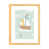 Toile avec cadre en bois beige n'est pas disponible