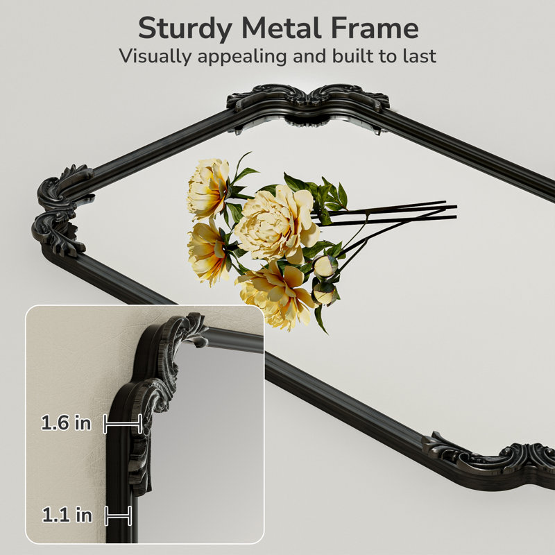 Miroir d'appoint, H 48 po x l 32 po