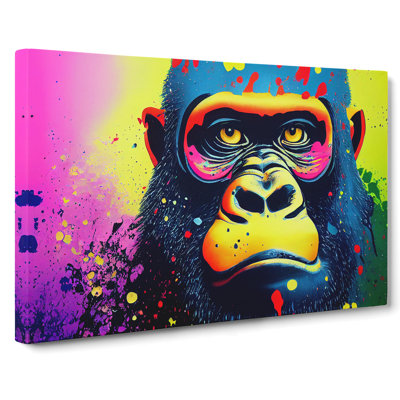 Gorilla Splash Vol.7 Abstract - Wrapped Canvas