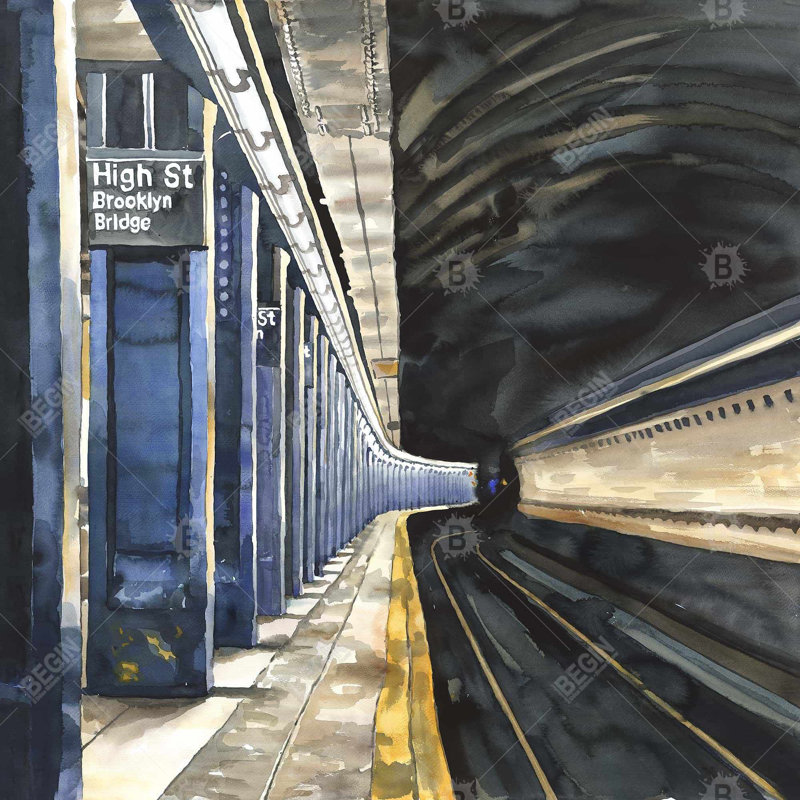 «New-york Subway» sur