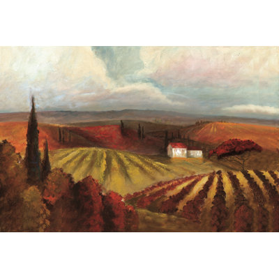 Tuscan Countryside - Wrapped Canvas Painting