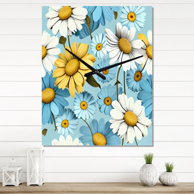 Jenise - Floral Bouquet Wall Clocks