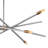 Archer 6-Light Sputnik Articulating Single Tier Chandelier-1206510162-1206510173
