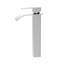 Robinet de lavabo de salle de bain 6 po - Finition nickel brossé, acier inoxydable 304, conception à poignée levier pour une poignée, nickel, durabilité 304-124304134