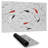 Swimming fish swirl - 14.00"x24.25" Desk mat