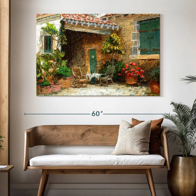 Lilie Provence Barn, 34" H x 51" W