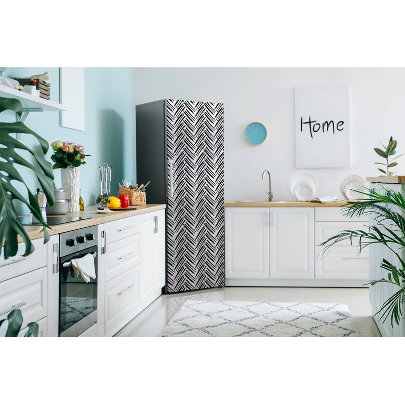 Abstract Door Decal