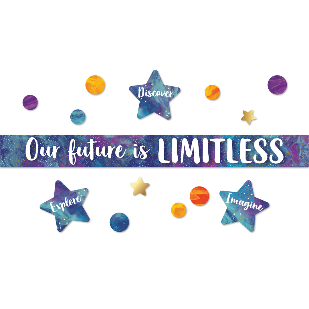 Galaxy Our Future Is Limitless Bulletin Board Set Frank Schaffer Publications/Carson Dellosa Publications
