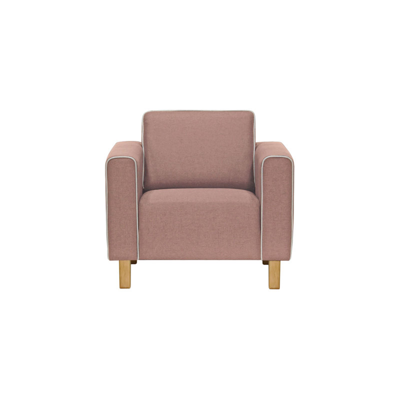 Naranjo Upholstered Armchair, Cablo Pink