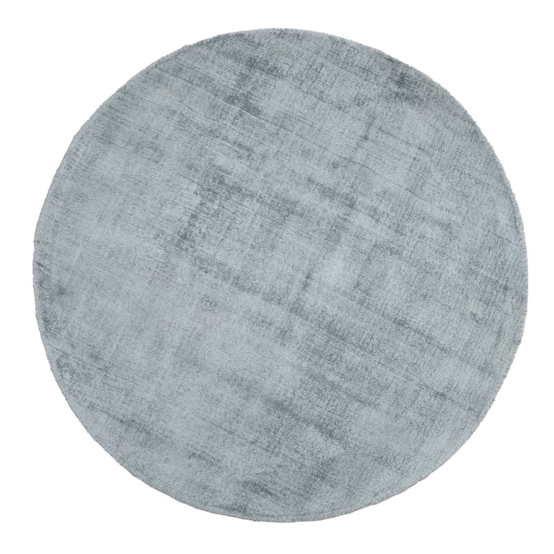 Round Aodh Solid Colour Hand Woven 115cm X 115cm Area Rug