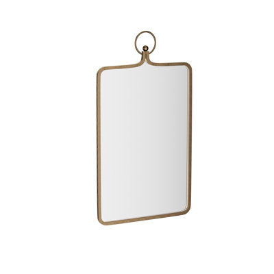 Jomayra Iron Rectangle Mirror