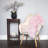 Fluffy Faux Sheepskin Fur Rug or Chair Throw 3' x 2'