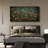 Moody Green Wildflower Florals Modern Decor Extra Large Pictures Framed Canvas Print Wall Art-107118463-111666037