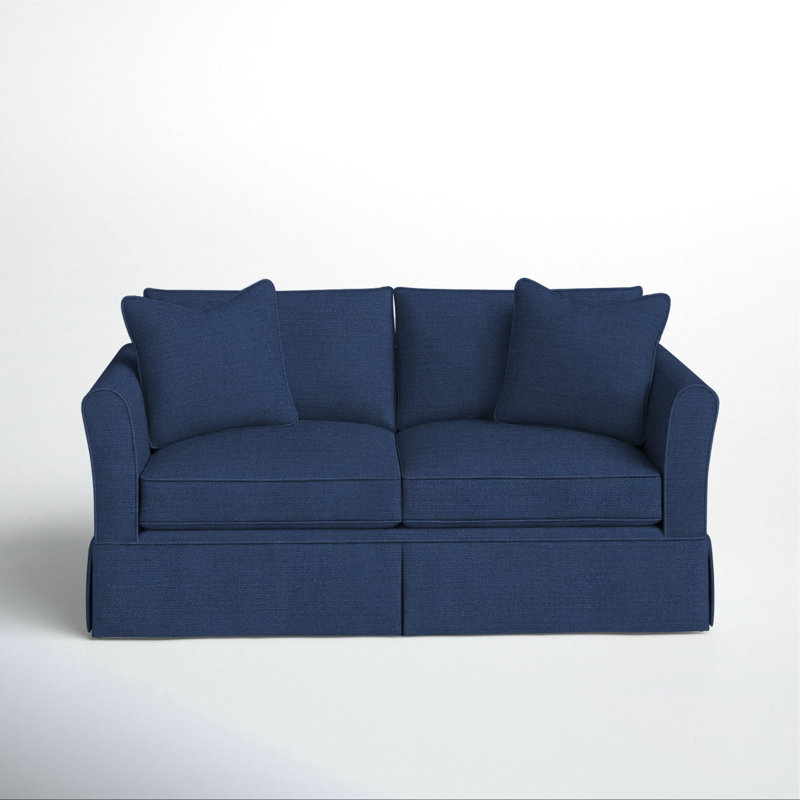 Divan-lit rembourré Shelby, Toile bleu marine Sunbrella®