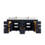 Ensemble de meuble-lavabo double 84 po Sonoma-89870729