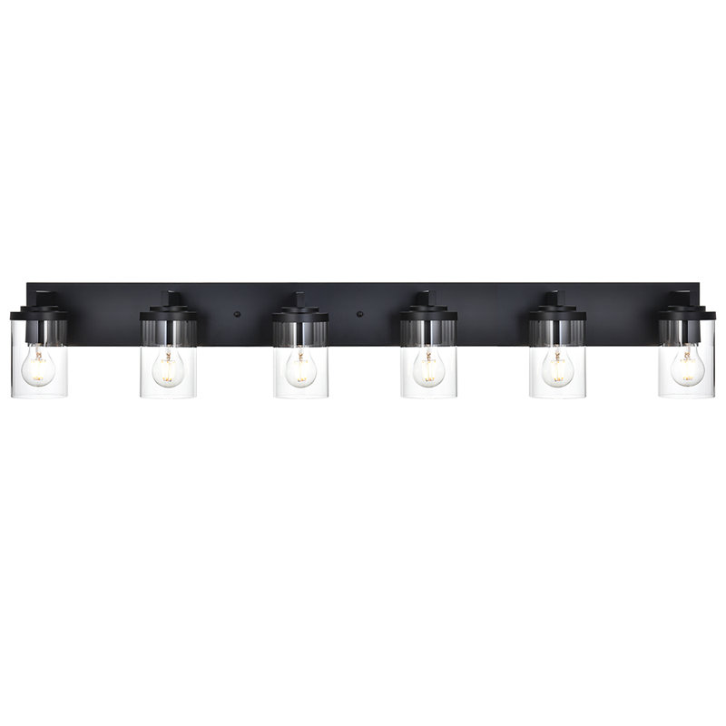Ahlina 6 - Light Dimmable Vanity Light, Black