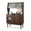 Buffet en noyer massif et bois manufacturé-64879447